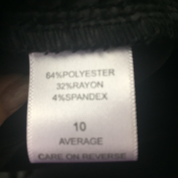 New York & Company Ankle Pants Black Size 10 - Picture 5 of 5